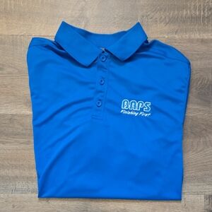 Trimark Men's Golf Shirt Blue Large